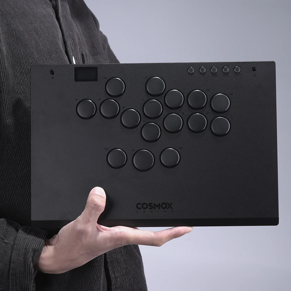 Aluminium Alloy Hitbox Leverless Controller Stickless Arcade Stick For PC/ Ps4 / ps5/Steam Hitbox Fighting Controller