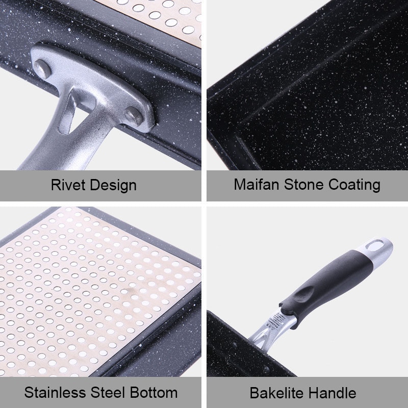 Aluminum Alloy Egg Roll Pan