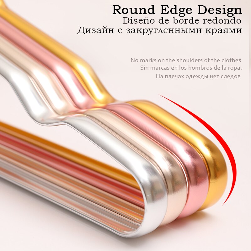 Aluminum Alloy Metal Hangers (10 Pcs) Aluminum Alloy Metal Hangers (10 Pcs)