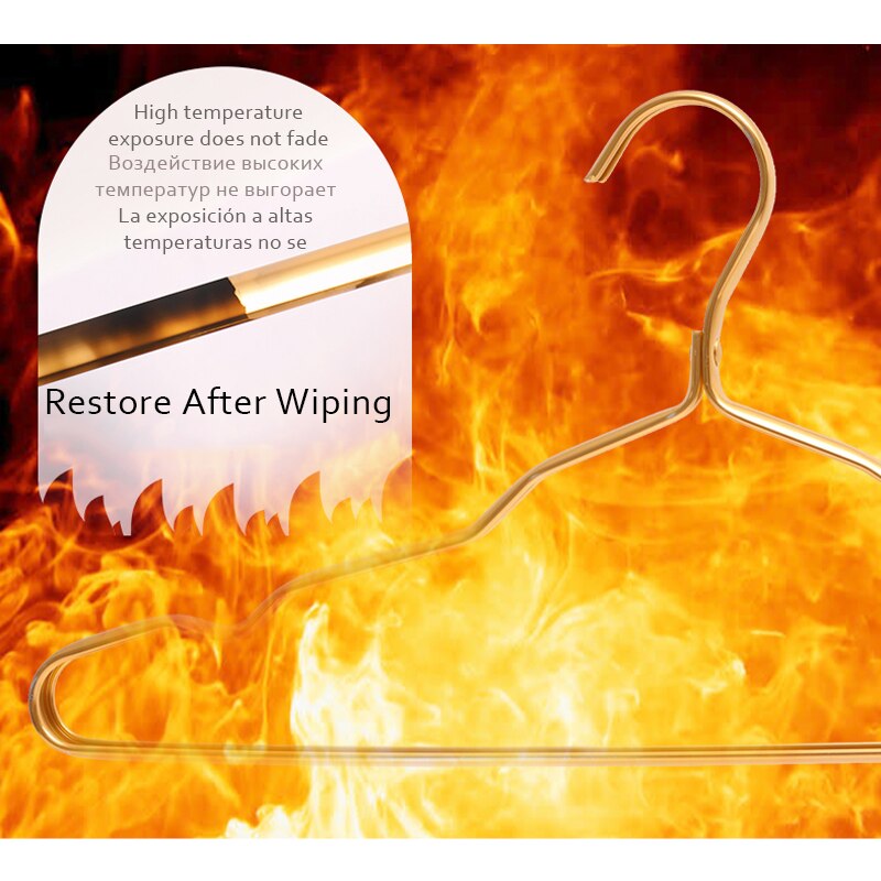 Aluminum Alloy Metal Hangers (10 Pcs) Aluminum Alloy Metal Hangers (10 Pcs)