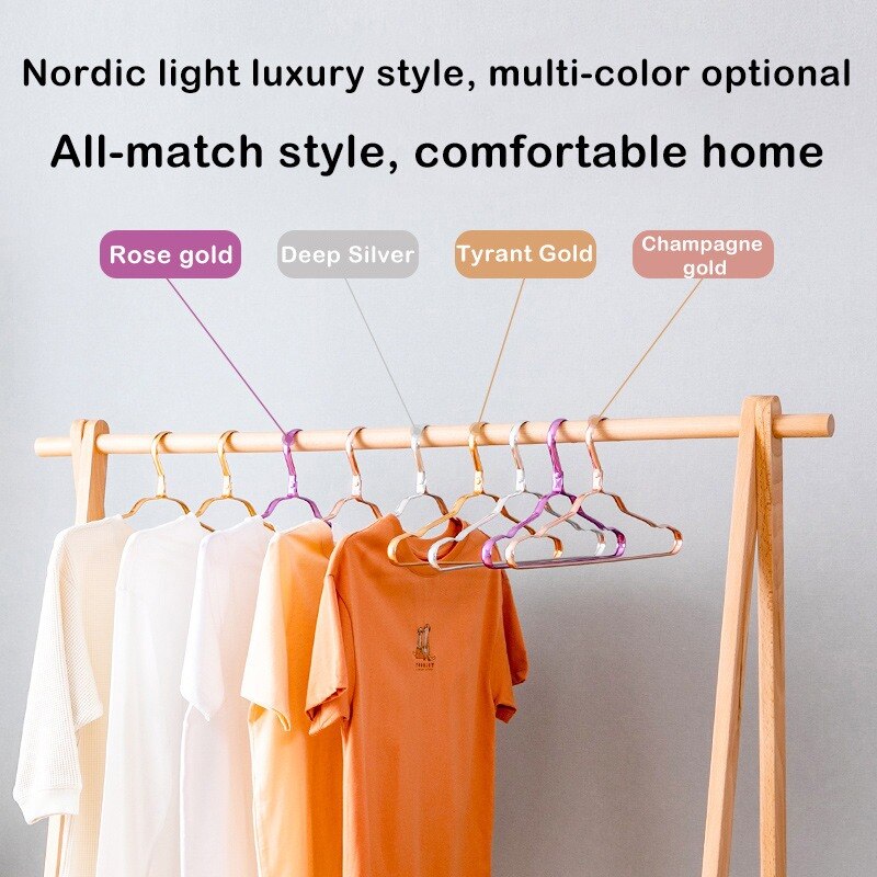 Aluminum Alloy Metal Hangers (10 Pcs) Aluminum Alloy Metal Hangers (10 Pcs)