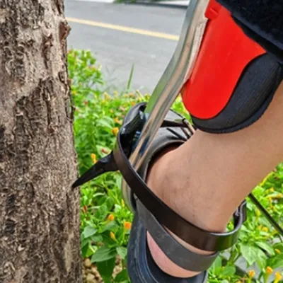 Aluminum Alloy Tree Climbing Tool Foot Buckle Non-slip Shoes Foot Tie Outdoor Sports Portable and Durable Picking Tool Aluminum Alloy Tree Climbing Tool Foot Buckle Non-slip Shoes Foot Tie Outdoor Sports Portable and Durable Picking Tool