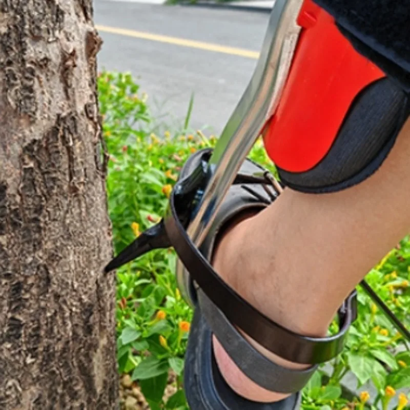 Aluminum Alloy Tree Climbing Tool Foot Buckle Non-slip Shoes Foot Tie Outdoor Sports Portable and Durable Picking Tool Aluminum Alloy Tree Climbing Tool Foot Buckle Non-slip Shoes Foot Tie Outdoor Sports Portable and Durable Picking Tool