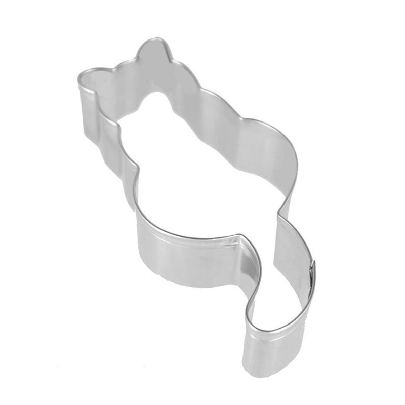 Aluminum Cat Shaped Cookie Cutter Aluminum Cat Shaped Cookie Cutter