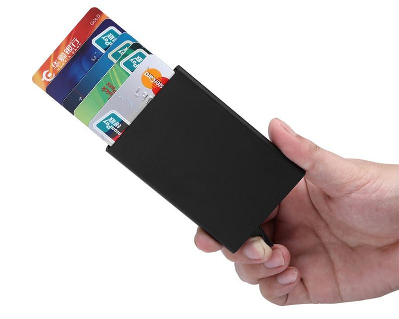 Aluminum Credit Card Holder Wallet Aluminum Credit Card Holder Wallet