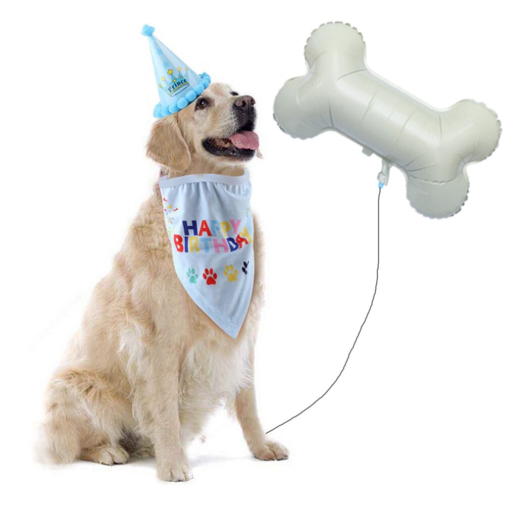 Aluminum Foil Bone Balloons (5pcs)