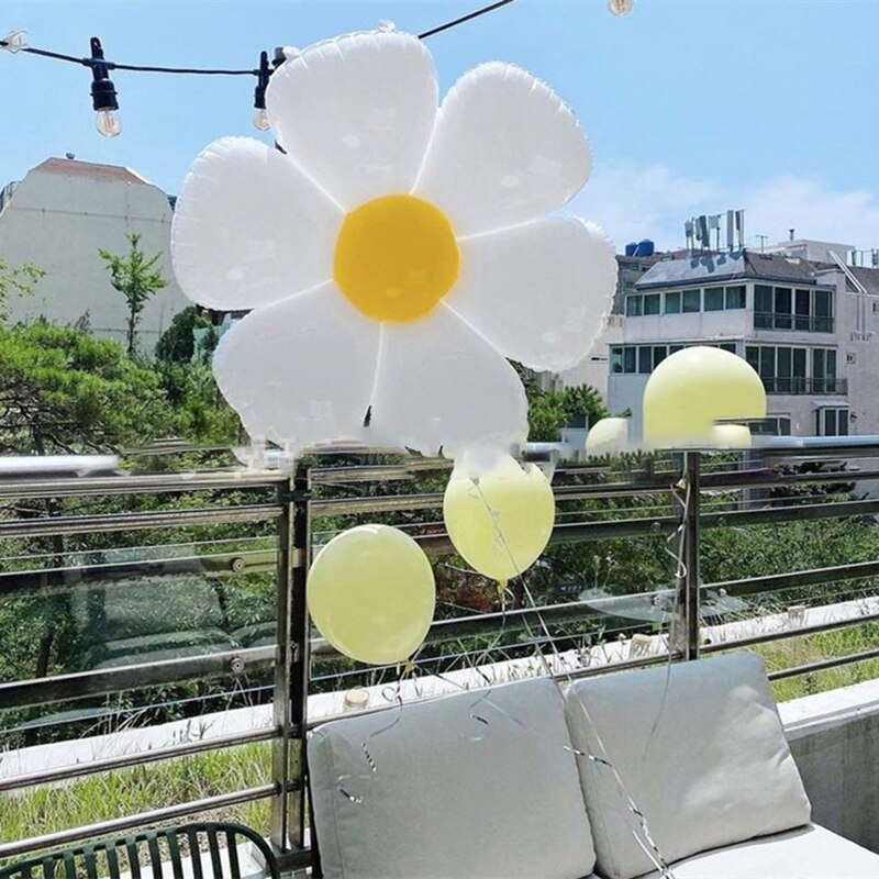 Aluminum Foil Party Daisy Balloon
