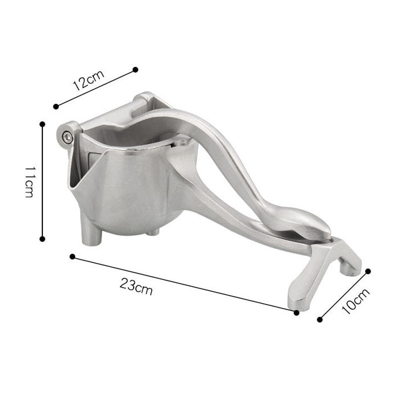 Aluminum Metal Hand Juicer with Spout
