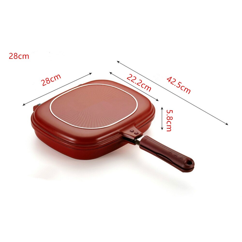 Aluminum Non Stick Double Sided Grill