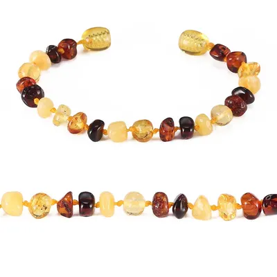 Amber Teething Bracelet for Baby Amber Teething Bracelet for Baby