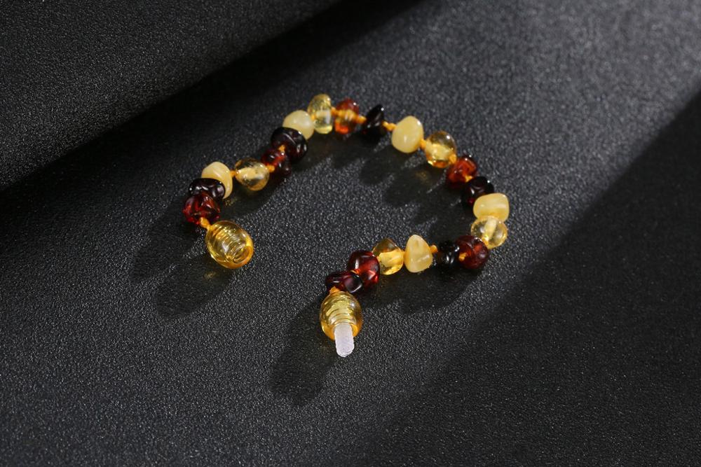 Amber Teething Bracelet for Baby Amber Teething Bracelet for Baby