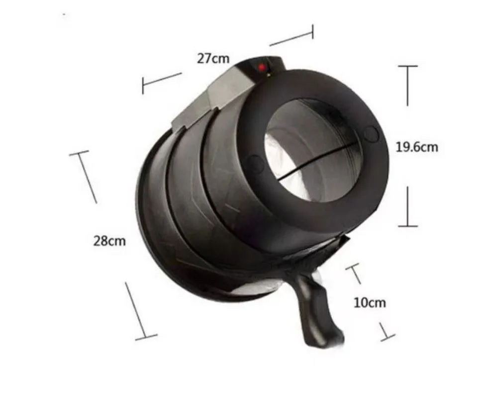 American Genuine AIRZOOKA Children's Day Air Cannon Tricky Trick Funny Technology Creative Vent Collectible Model Toy