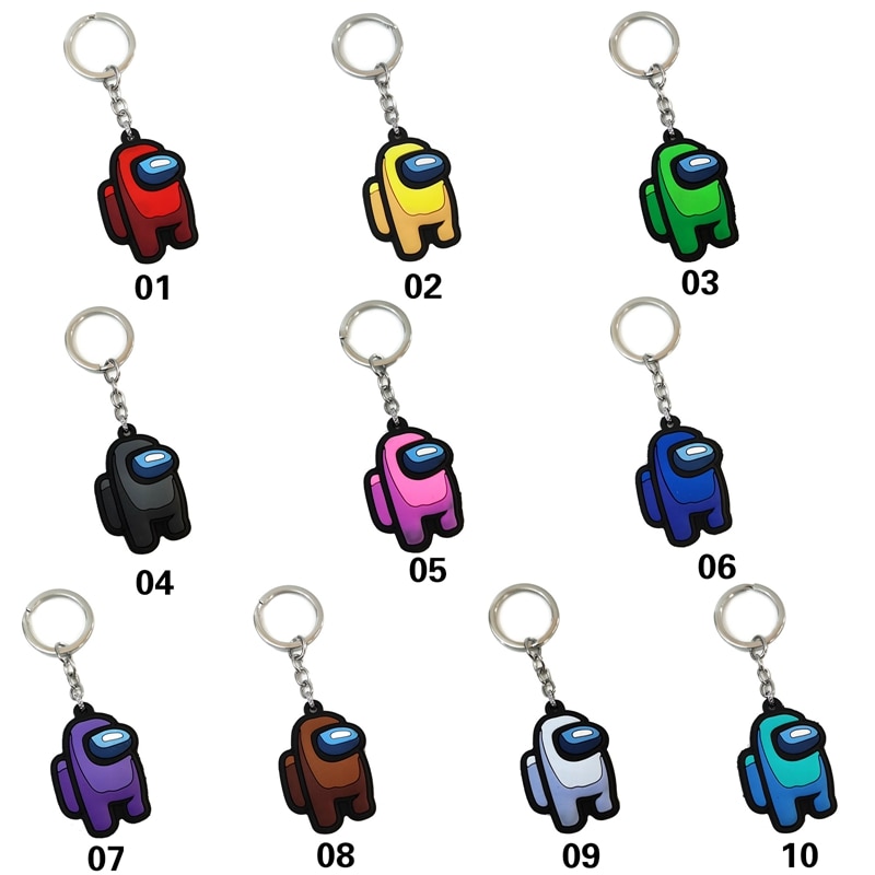 Among Us Keychain Silicone Accessory Among Us Keychain Silicone Accessory