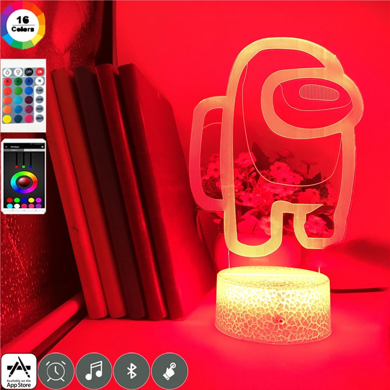 Among Us Lamp Night Light Among Us Lamp Night Light