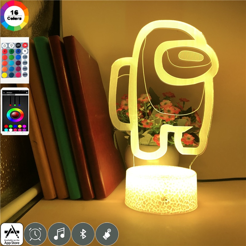 Among Us Lamp Night Light Among Us Lamp Night Light