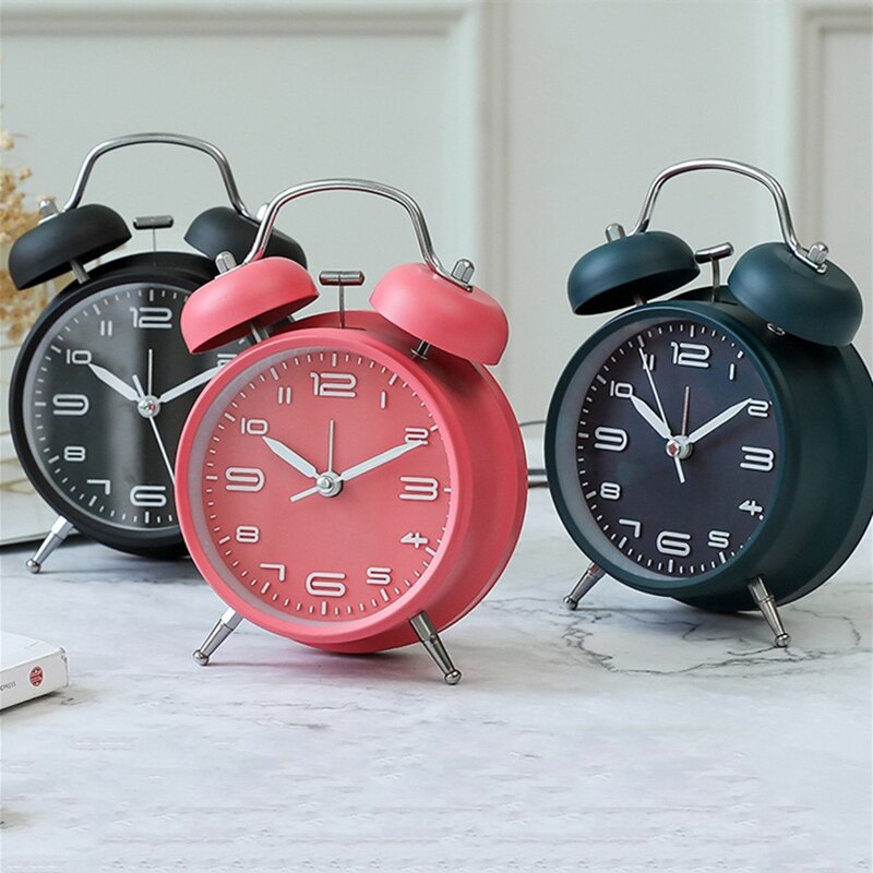Analog Alarm Clock Retro Design