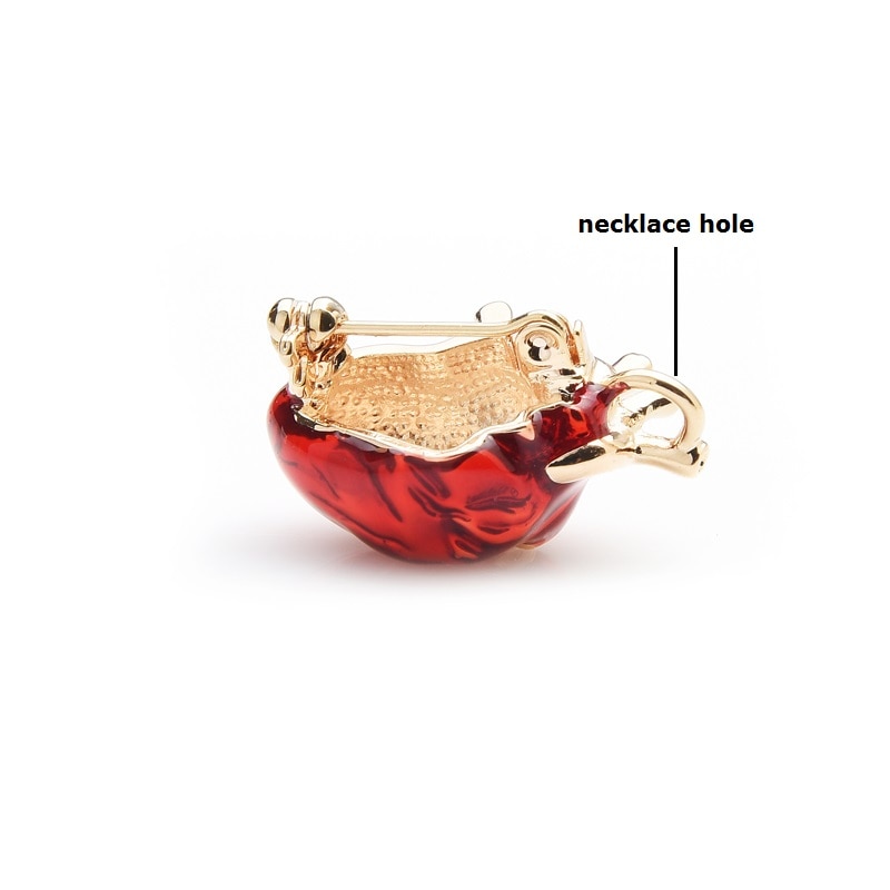 Anatomical Human Heart Brooch