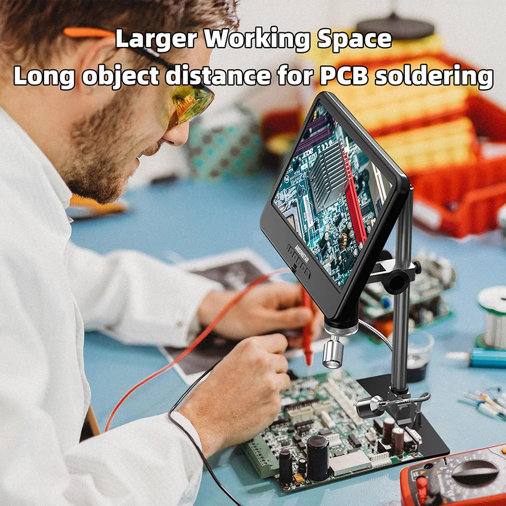 Andonstar AD210 Digital Microscope 10.1 inch Adjustable LCD for Electronics Microscope Tool PCB/SMD 1080P Soldering Andonstar AD210 Digital Microscope 10.1 inch Adjustable LCD for Electronics Microscope Tool PCB/SMD 1080P Soldering
