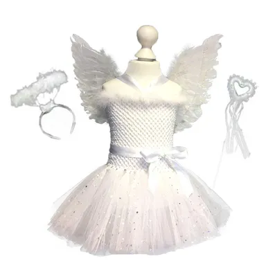 Angel Costume For Kids Tutu Dress