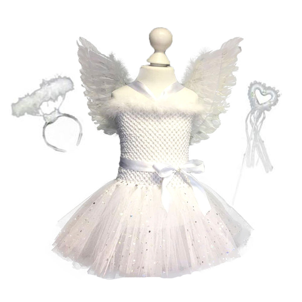 Angel Costume For Kids Tutu Dress