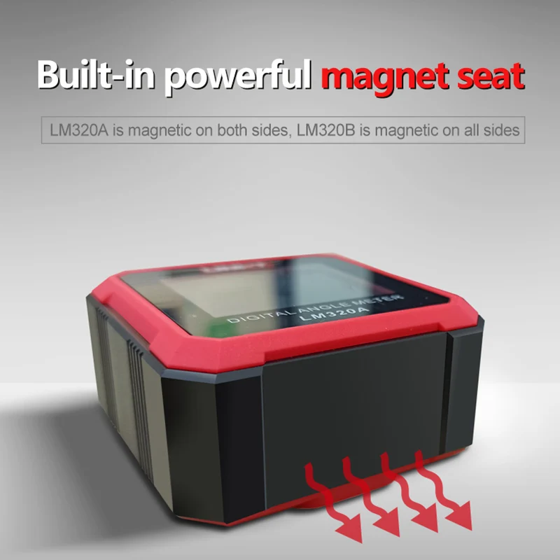 Angle Meter Magnetic Inclinometer Digital Protractor Angle Finder Bevel Box Angle Measurement Tool Angle Meter Magnetic Inclinometer Digital Protractor Angle Finder Bevel Box Angle Measurement Tool