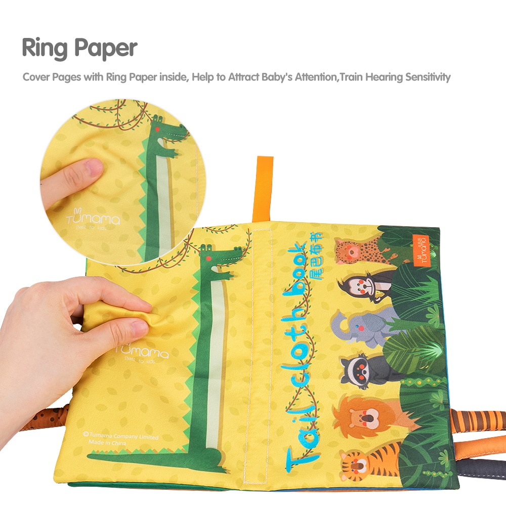Animal Books Soft with Rattle Animal Books Soft with Rattle