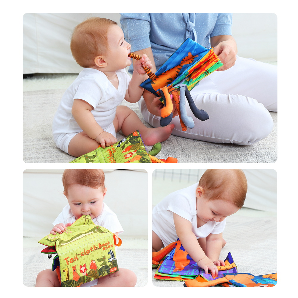 Animal Books Soft with Rattle Animal Books Soft with Rattle