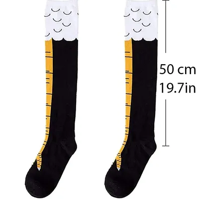 Animal Cartoon Cosplay Crazy Fitness Gym Deadlift Athletic Halloween Novelty Chicken Legs Knee-High Socks Funny Gifts Animal Cartoon Cosplay Crazy Fitness Gym Deadlift Athletic Halloween Novelty Chicken Legs Knee-High Socks Funny Gifts