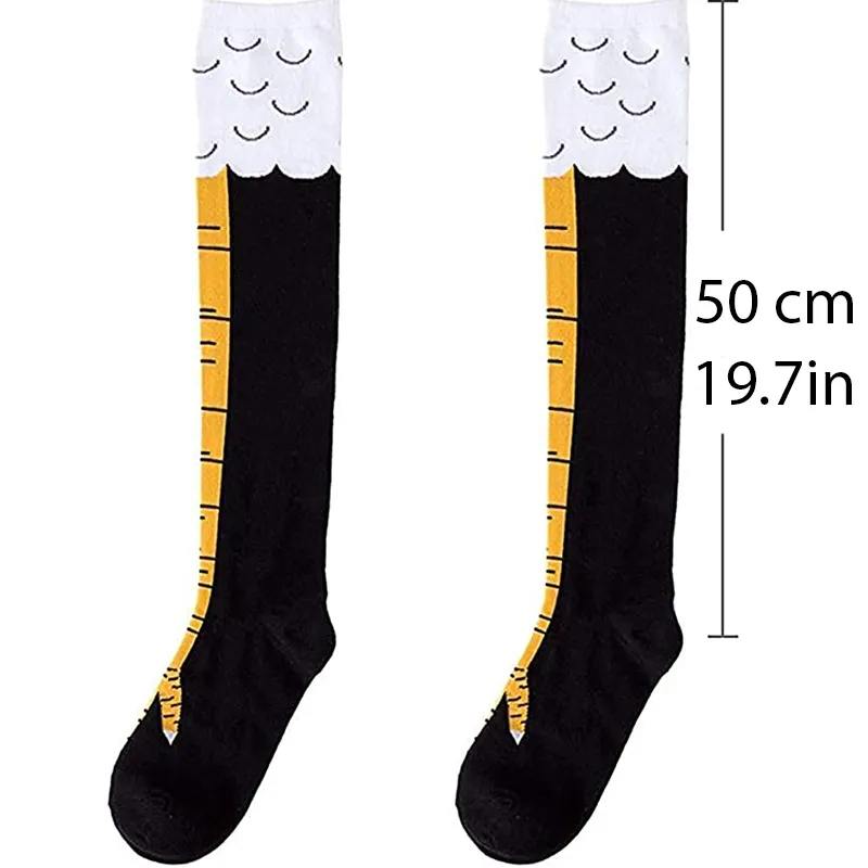 Animal Cartoon Cosplay Crazy Fitness Gym Deadlift Athletic Halloween Novelty Chicken Legs Knee-High Socks Funny Gifts Animal Cartoon Cosplay Crazy Fitness Gym Deadlift Athletic Halloween Novelty Chicken Legs Knee-High Socks Funny Gifts
