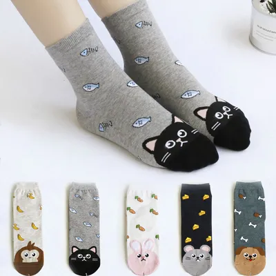 Animal Cute Socks Ankle Socks Animal Cute Socks Ankle Socks