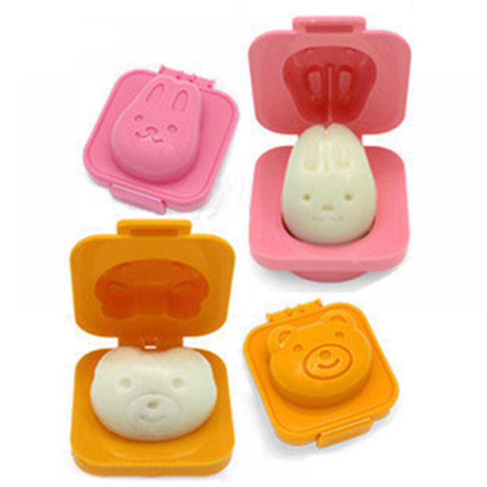 Animal Design Boiled Egg Molds (6 pcs)