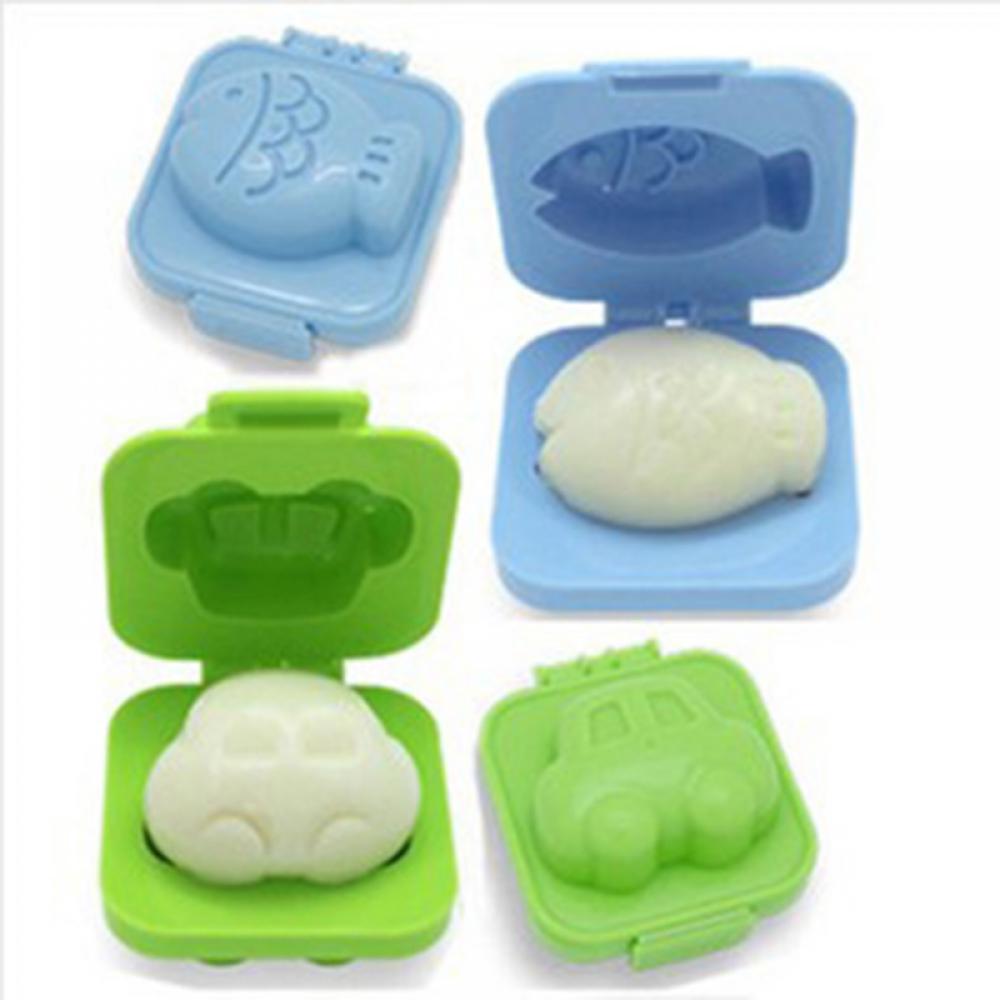 Animal Design Boiled Egg Molds (6 pcs)