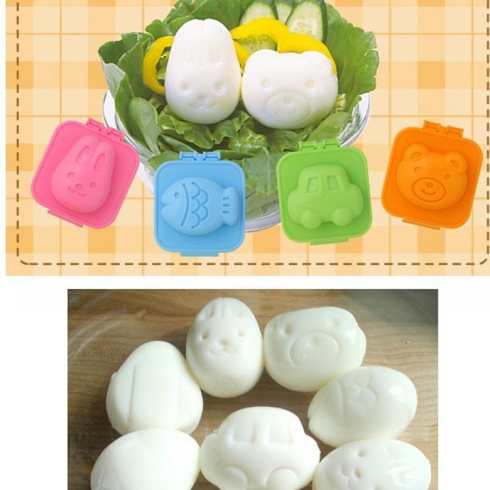 Animal Design Boiled Egg Molds (6 pcs)