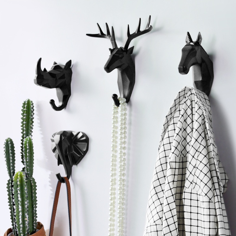 Animal Head Hooks Wall Decor Animal Head Hooks Wall Decor