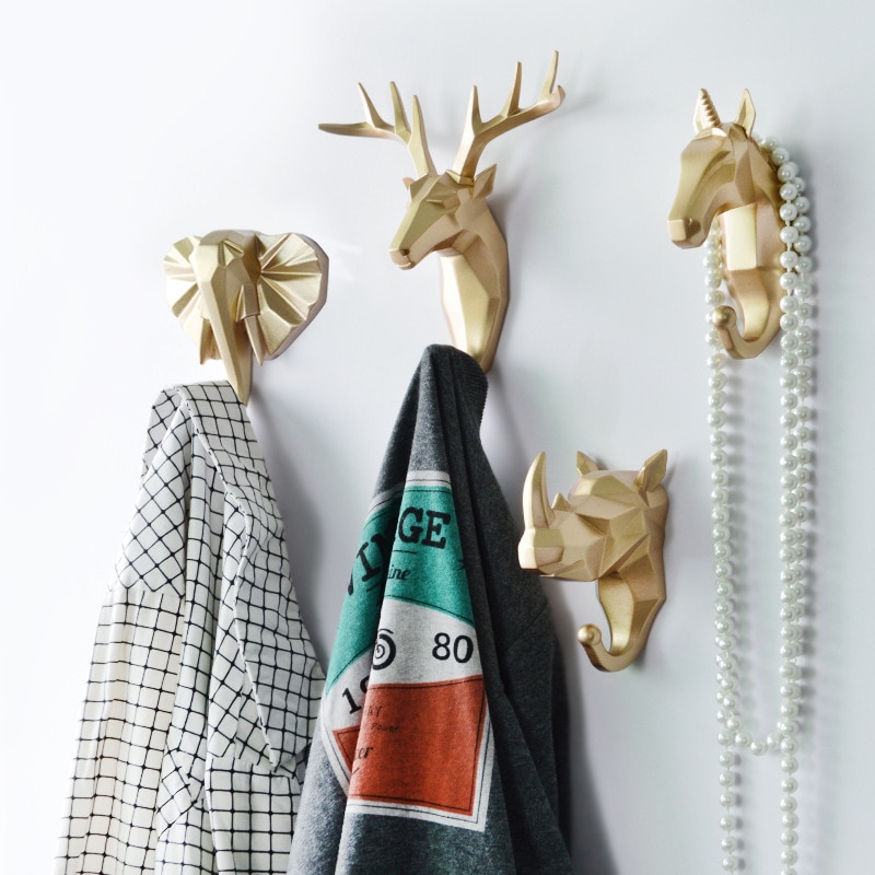 Animal Head Hooks Wall Decor Animal Head Hooks Wall Decor