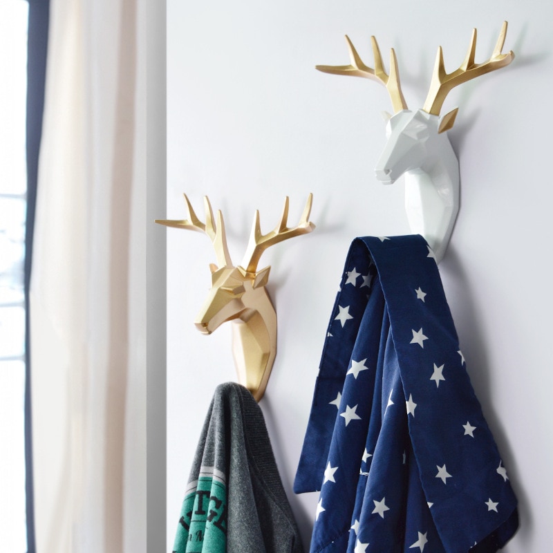 Animal Head Hooks Wall Decor Animal Head Hooks Wall Decor