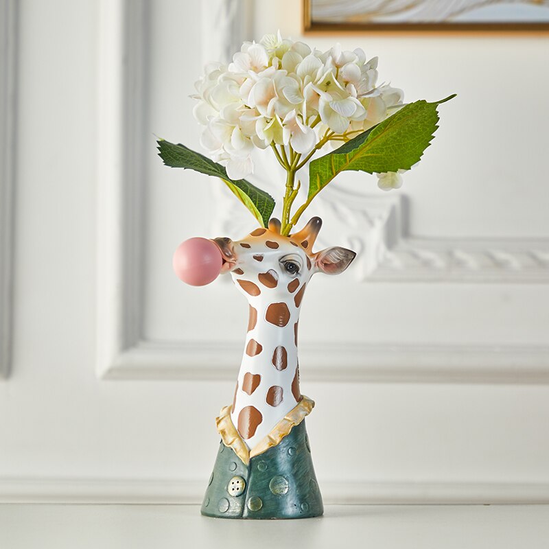 Animal Head Vases Home Decoration Animal Head Vases Home Decoration