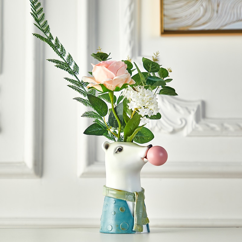 Animal Head Vases Home Decoration Animal Head Vases Home Decoration