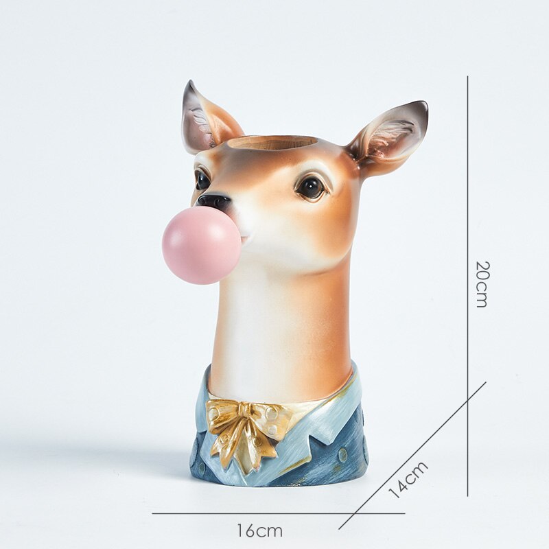 Animal Head Vases Home Decoration Animal Head Vases Home Decoration