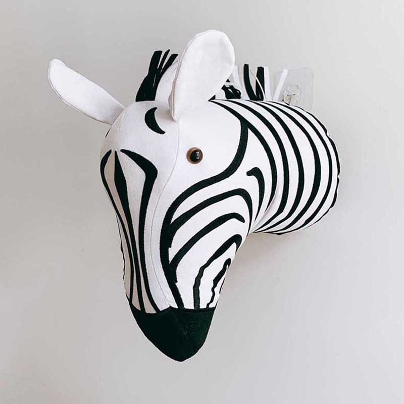 Animal Head Wall Decor Plush Animal Head Animal Head Wall Decor Plush Animal Head