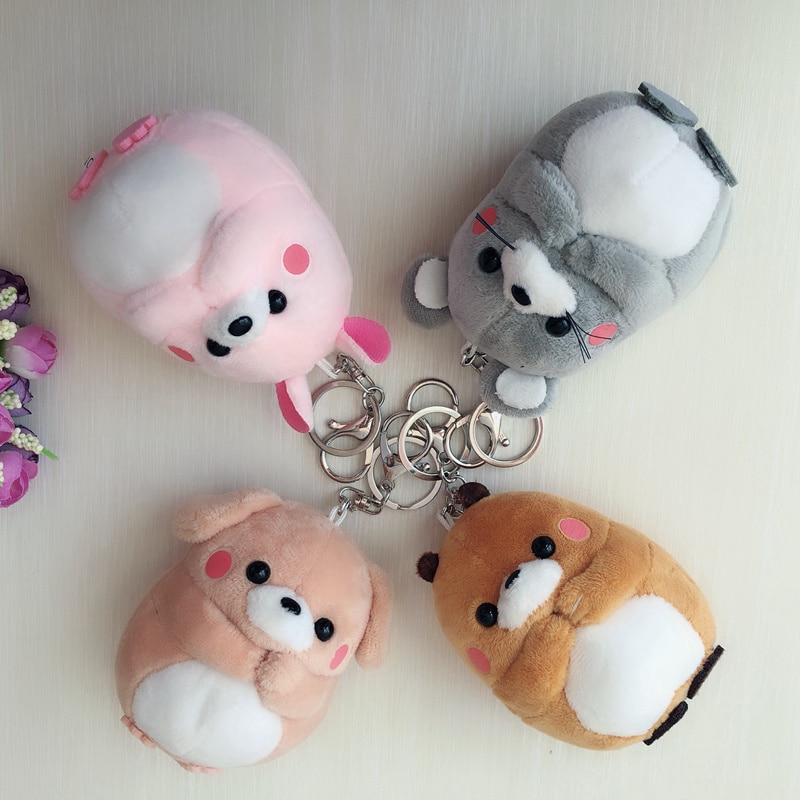 Animal Keychain Plush Charm Animal Keychain Plush Charm