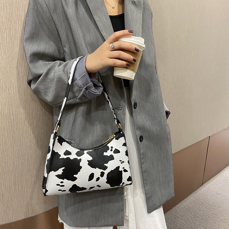 Animal Print Handbag for Women (Zebra, Leopard, Cow)