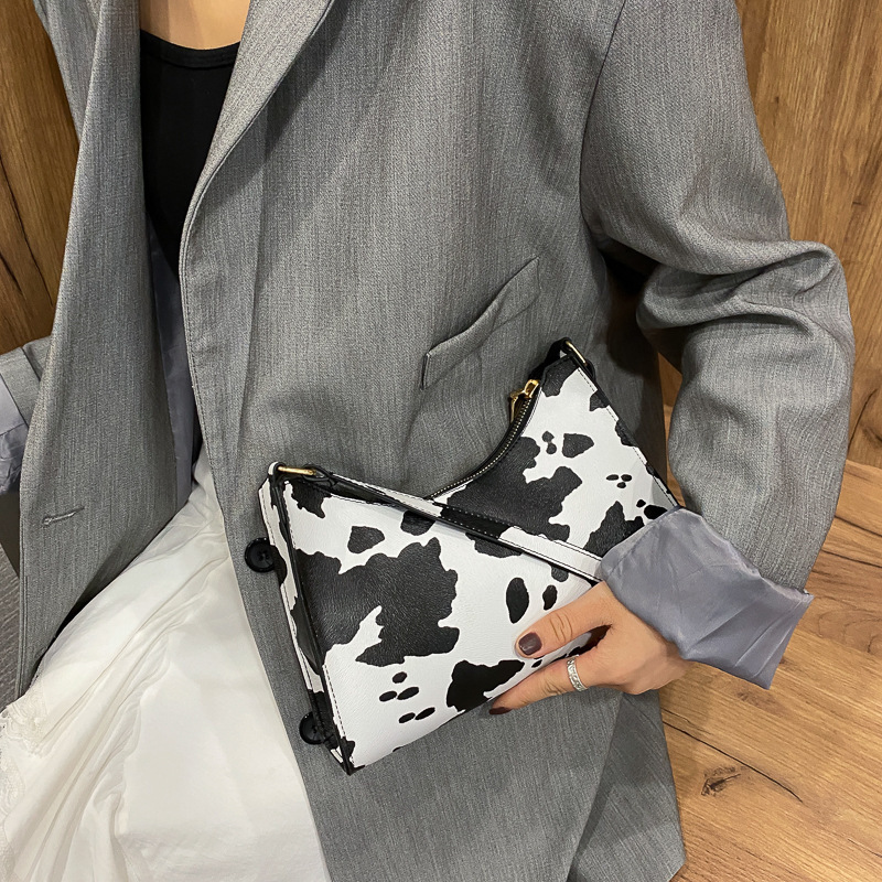 Animal Print Handbag for Women (Zebra, Leopard, Cow)
