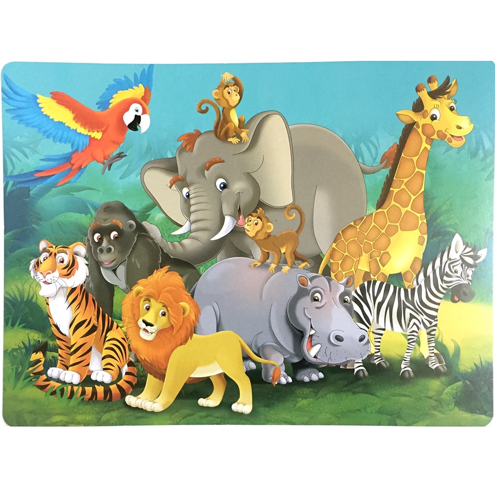 Animal Puzzle 3D Wooden Toy Animal Puzzle 3D Wooden Toy
