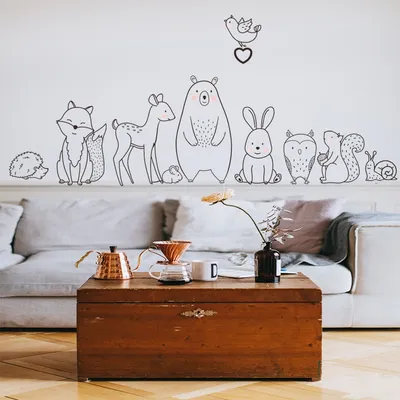 Animal Wall Stickers Children Room Decals Animal Wall Stickers Children Room Decals