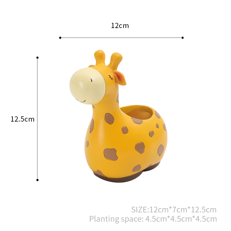 Animals Cactus Pots Resin Handicraft Animals Cactus Pots Resin Handicraft