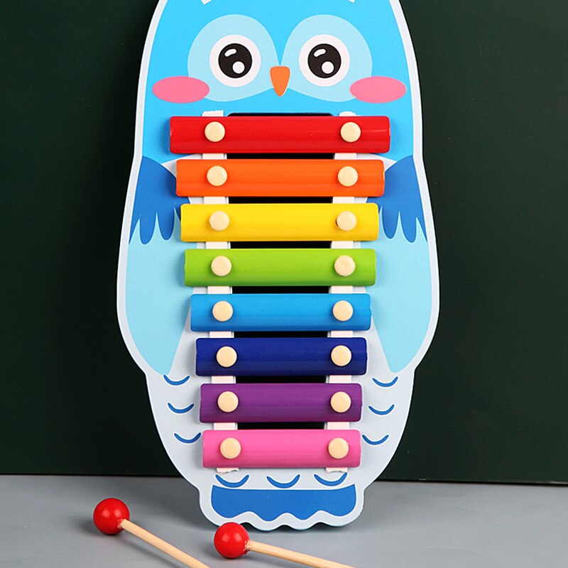 Animals Design Wooden Xylophone Toy for Kids