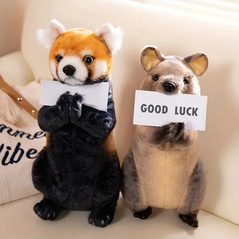 Animals to Thank for Blessing Plush Toys Red Panda Otter Short-Tailed Kangaroo Sea Otter Plush Animals Lifelike Bless Animals to Thank for Blessing Plush Toys Red Panda Otter Short-Tailed Kangaroo Sea Otter Plush Animals Lifelike Bless