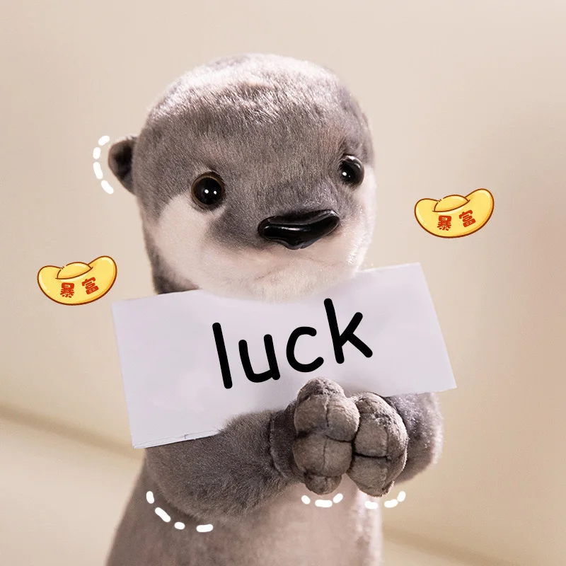 Animals to Thank for Blessing Plush Toys Red Panda Otter Short-Tailed Kangaroo Sea Otter Plush Animals Lifelike Bless Animals to Thank for Blessing Plush Toys Red Panda Otter Short-Tailed Kangaroo Sea Otter Plush Animals Lifelike Bless