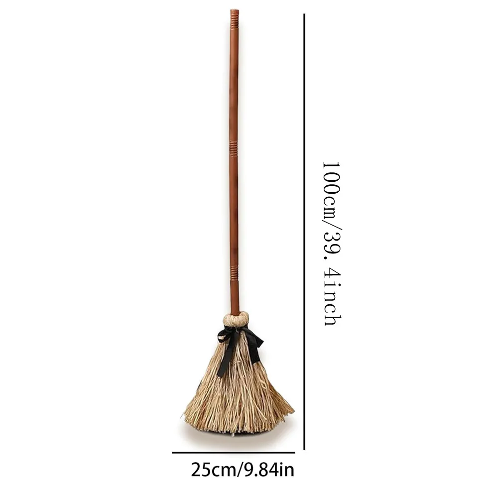 Animated Floating Lighted Witch Broom with Spooky Sound/Mute Mode – Dancing Magic Broom for Home Party Decorations Animated Floating Lighted Witch Broom with Spooky Sound/Mute Mode – Dancing Magic Broom for Home Party Decorations